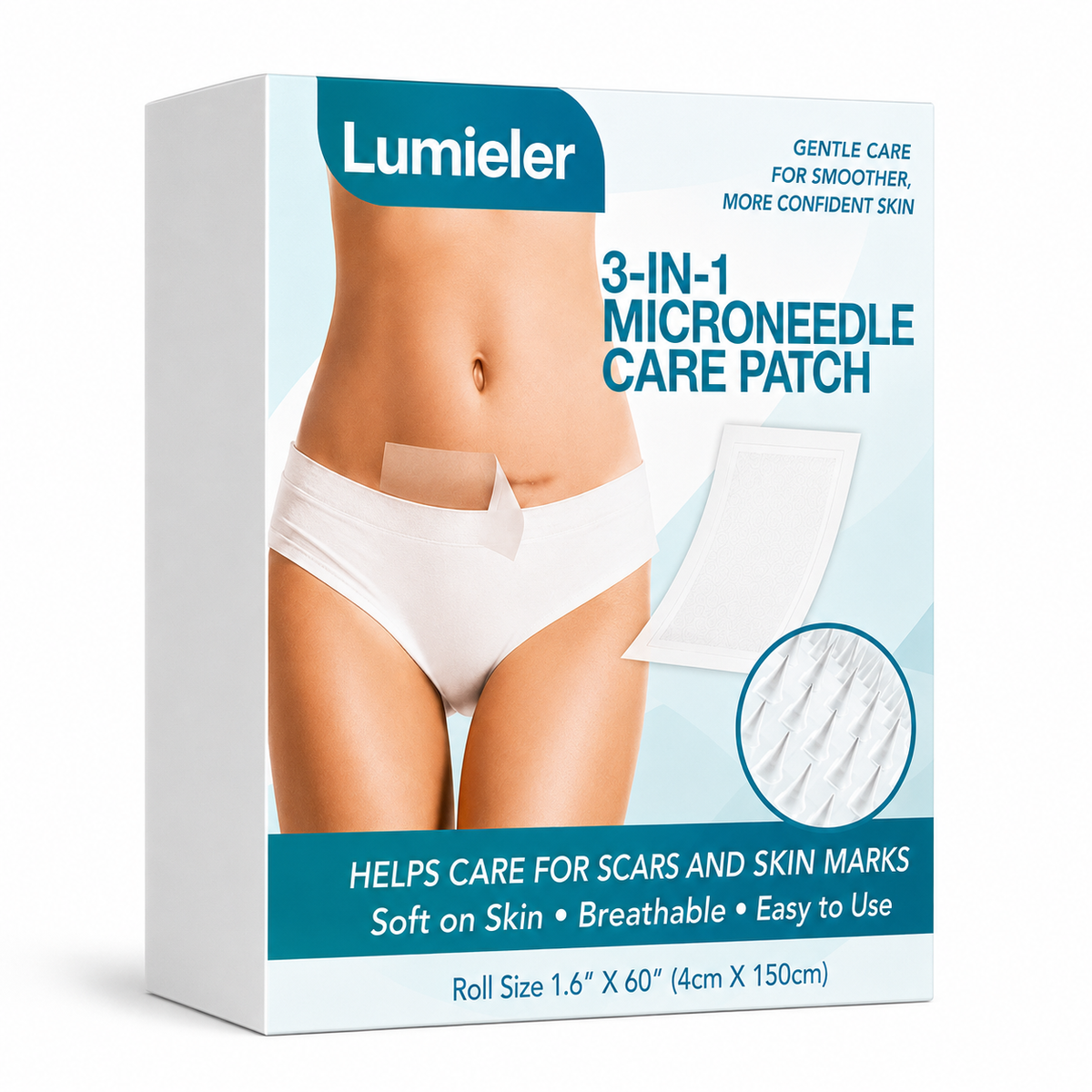 Lumieler 3-in-1 Microneedle Scar Care Patch