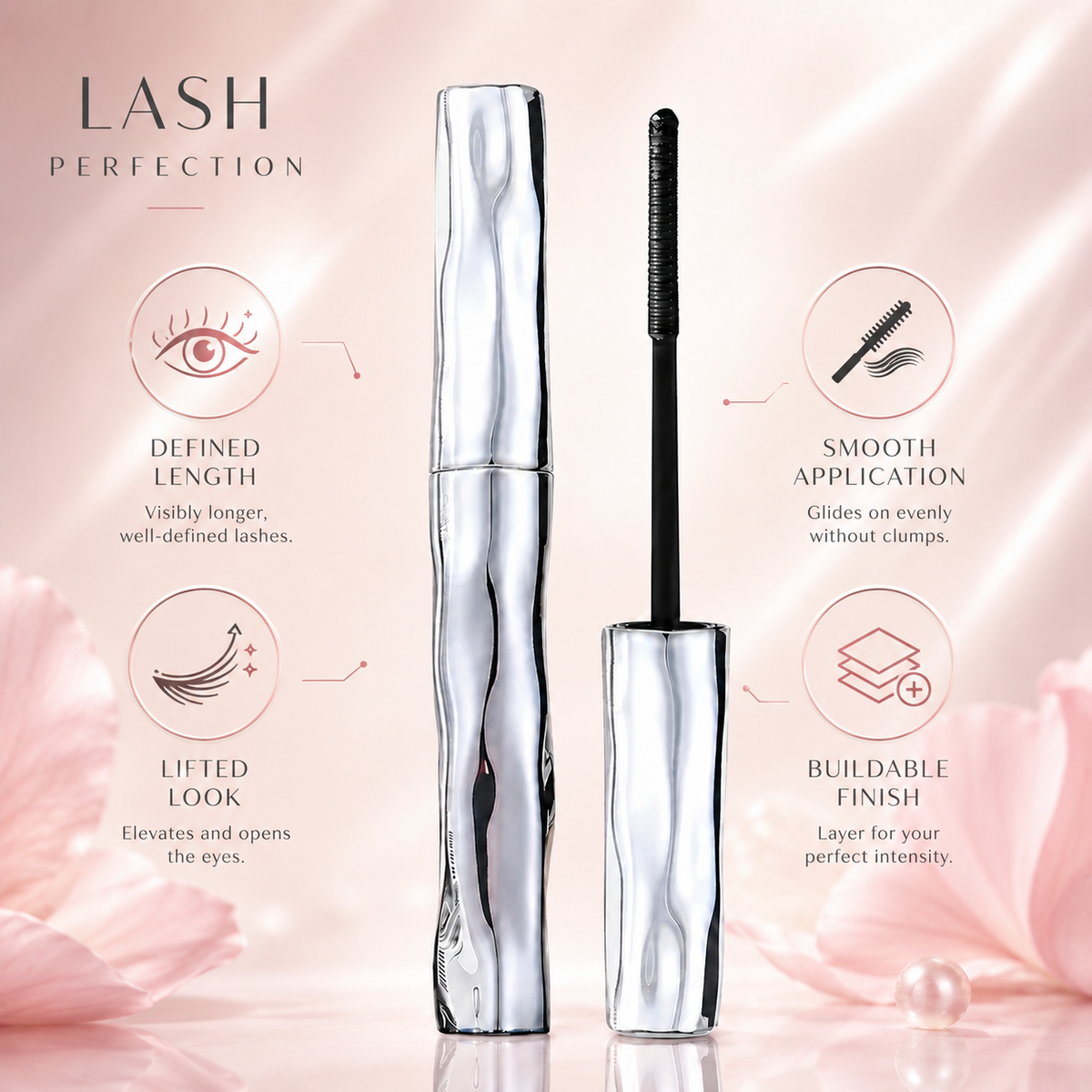 Nexisify® Waterproof Mascara 💧 – Longer, Fuller-Looking Lashes Without Clumping