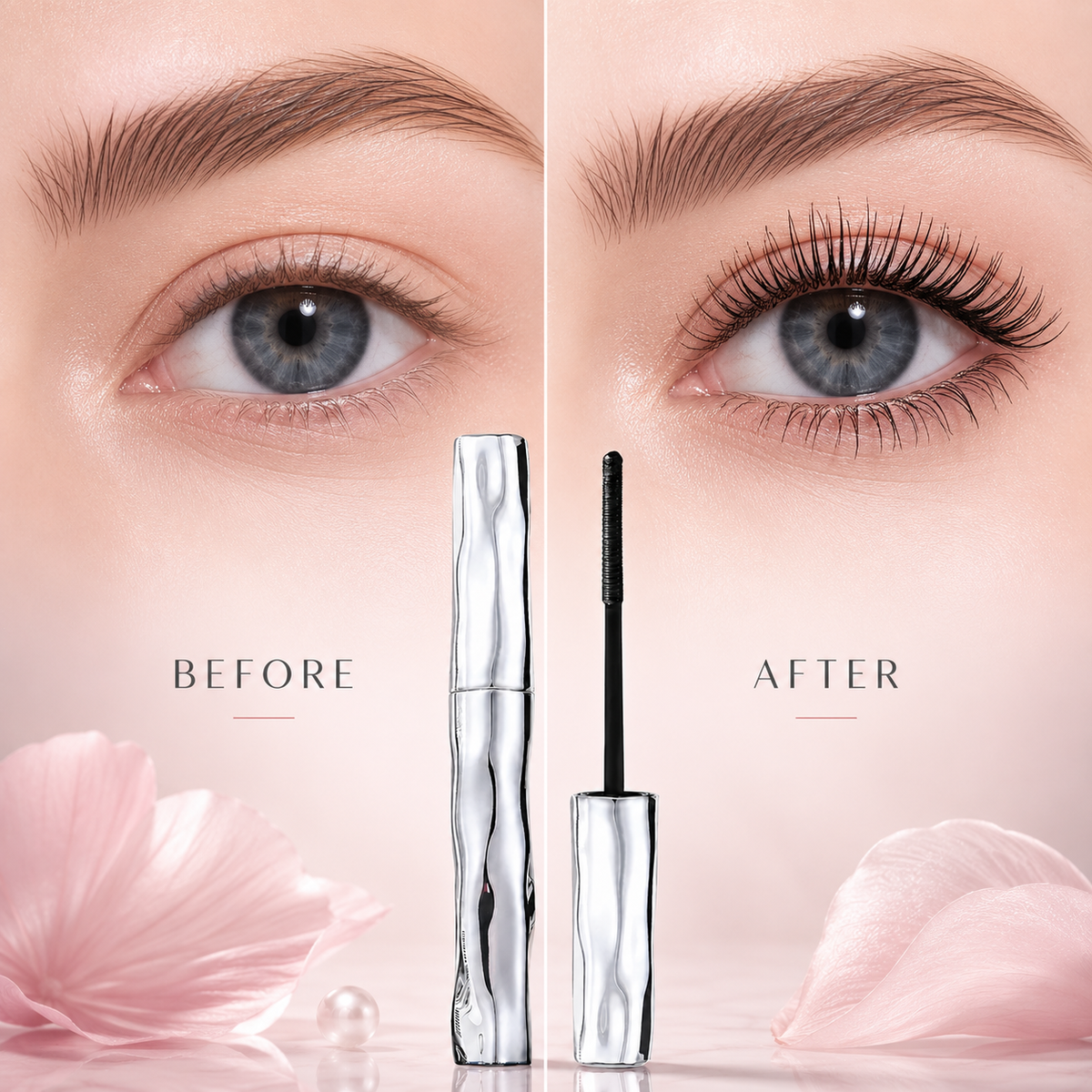 Nexisify® Waterproof Mascara 💧 – Longer, Fuller-Looking Lashes Without Clumping