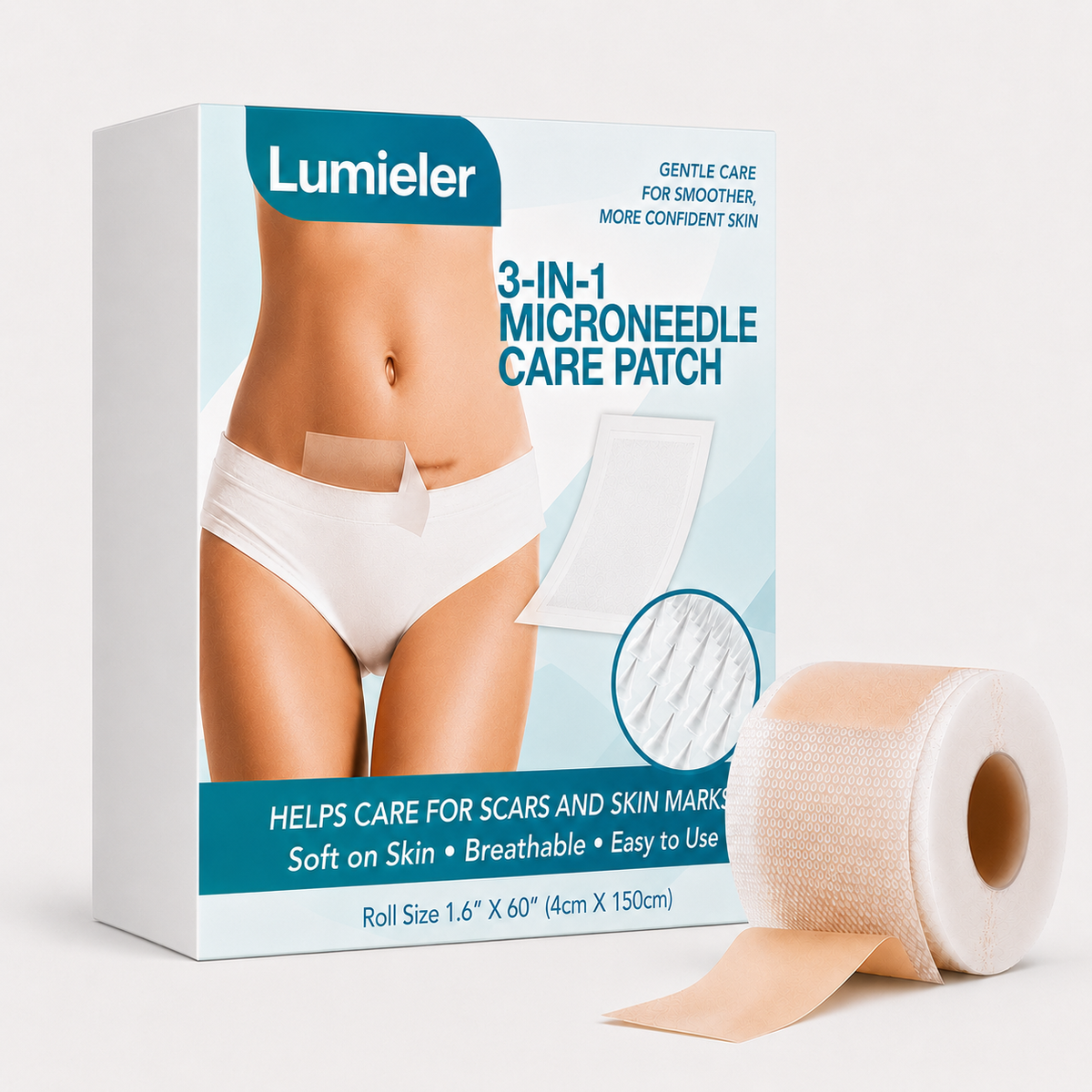 Lumieler 3-in-1 Microneedle Scar Care Patch