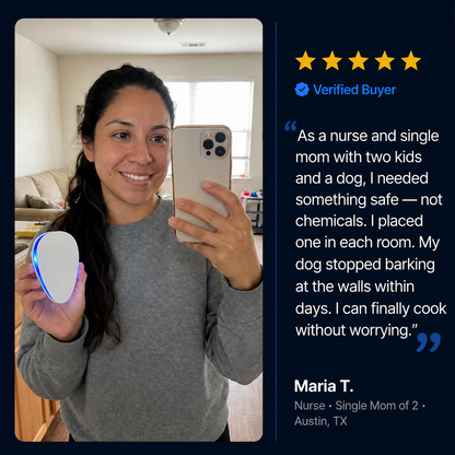 Ultrasonic Pest Repeller - Banish 14+ Pests for Good